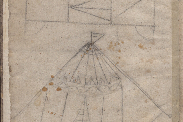 Střih na polní stan