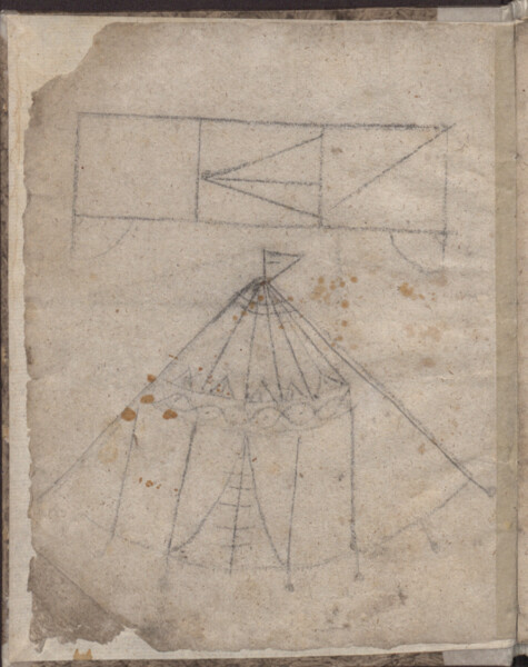 Střih na polní stan